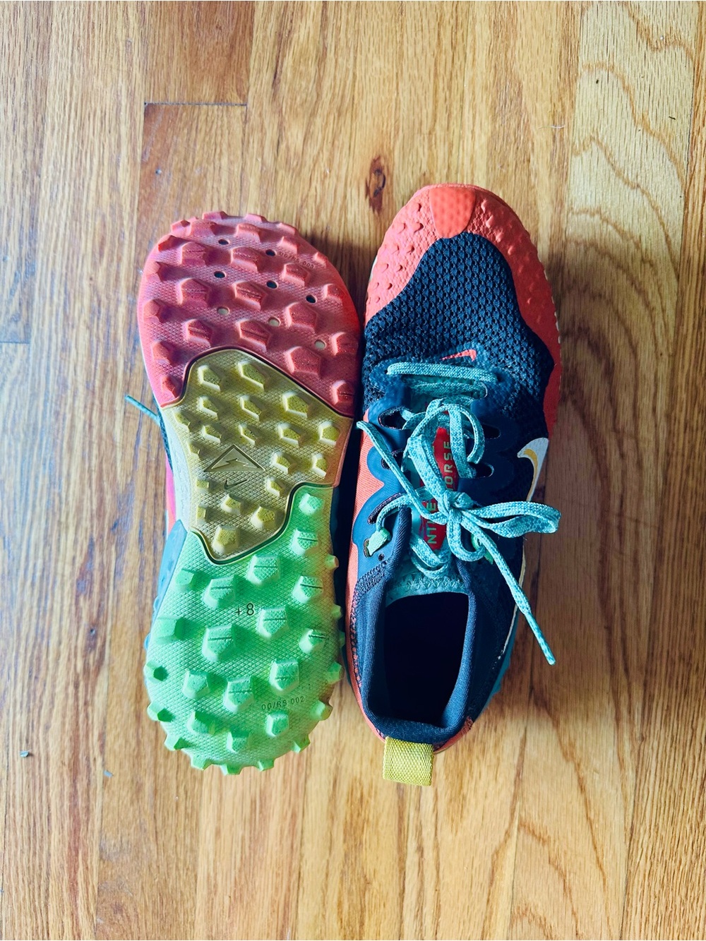 Nike Women’s Trail Shoes - Brown, Red, Green & Yellow